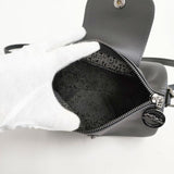 Longchamp プリアージュ エクストラ クロスボディバッグ XS レザー 革 ショルダーバッグ ブラック レディース ロンシャン【中古】6-0101G∞