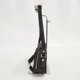 sot ELEGANZAレザー ミニショルダーバッグ 定価29700円 ショルダーバッグ ブラック レディース ソット【中古】6-0101G∞