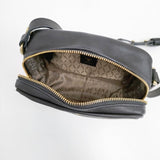 sot ELEGANZAレザー ミニショルダーバッグ 定価29700円 ショルダーバッグ ブラック レディース ソット【中古】6-0101G∞