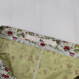 45R/45rpm クールストレッチ小花プリントスリムパンツ 定価19800円 パンツ オフホワイト レディース フォーティーファイブアールピーエム【中古】5-1218M∞