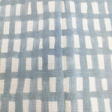 mina perhonen 新品 sora check コットン てぬぐい その他小物 ブルー ライトブルー レディース ミナペルホネン【中古】5-1108G◎