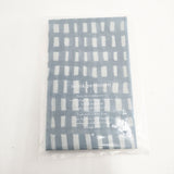 mina perhonen 新品 sora check コットン てぬぐい その他小物 ブルー ライトブルー レディース ミナペルホネン【中古】5-1108G◎