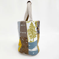 mina perhonen bucket bag ピース pi0035 トートバッグ マルチカラー レディース ミナペルホネン【中古】5-0908G♪