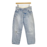 mina perhonen dn4115 always ジーンズ サイズ36 コットンリネン デニムパンツ ライトブルー レディース ミナペルホネン【中古】5-1218G∞