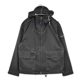 GYMPHLEX J-1420SOL フーディジャケット ポリエステル ジャケット 20SS チャコールグレー レディース ジムフレックス【中古】5-1218M∞