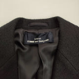 tricot COMME des GARCONS 90年代 ウール TJ-070100 テーラードジャケット AD1998 ブラック レディース トリココムデギャルソン【中古】5-1014T♪