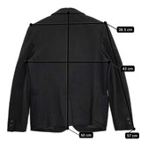 tricot COMME des GARCONS 90年代 ウール TJ-070100 テーラードジャケット AD1998 ブラック レディース トリココムデギャルソン【中古】5-1014T♪