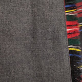 O'NEIL OF DUBLIN プリーツ ラップ キルト ウール スカート グレー レディース オニールオブダブリン【中古】5-1020T∞