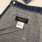 LENO OVERALLS INDIGO デニム サロペット インディゴ オーバーオール ブルー レディース リノ【中古】6-0101M∞