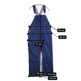 LENO OVERALLS INDIGO デニム サロペット インディゴ オーバーオール ブルー レディース リノ【中古】6-0101M∞