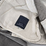 mina perhonen ra4276 always ジーンズ コットンリネン 加工 デニムパンツ グレー レディース ミナペルホネン【中古】6-0101G∞