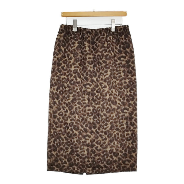 JOURNAL STANDARD LUXE レオパードJQタイトイージースカート 定23100円 24AW ブラウン レディース ジャーナルスタンダードラックス【中古】5-0908T♪