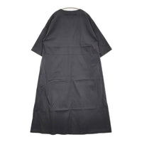 TICCA キーネックロングワンピース 定価31900円 0221407024 ワンピース ブラック レディース ティッカ【中古】5-0908S♪
