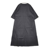 TICCA キーネックロングワンピース 定価31900円 0221407024 ワンピース ブラック レディース ティッカ【中古】5-0908S♪