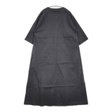 TICCA キーネックロングワンピース 定価31900円 0221407024 ワンピース ブラック レディース ティッカ【中古】5-0908S♪