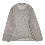 Spick and Span リネンコットンルーズプルオーバー 定価16500円 ニット 25SS グレー レディース スピックアンドスパン【中古】5-0908M♪