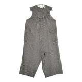 bulle de savon ギンガムチェック 0301PT013232 オールインワン コットン サロペット ホワイト ブラック レディース ビュルデサボン【中古】6-0101M∞