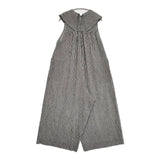 bulle de savon ギンガムチェック 0301PT013232 オールインワン コットン サロペット ホワイト ブラック レディース ビュルデサボン【中古】6-0101M∞