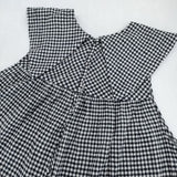 bulle de savon ギンガムチェック 0301PT013232 オールインワン コットン サロペット ホワイト ブラック レディース ビュルデサボン【中古】6-0101M∞