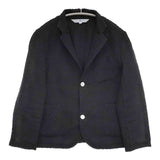 R&D.M.Co- マトラッセジャケット コットンリネン キルティング S ジャケット ブラック レディース オールドマンズテーラー【中古】6-0101M∞