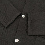 R&D.M.Co- マトラッセジャケット コットンリネン キルティング S ジャケット ブラック レディース オールドマンズテーラー【中古】6-0101M∞