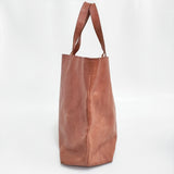 ARTS&SCIENCE レザー トートバッグ トートバッグ オレンジ レディース アーツ&サイエンス【中古】5-0908G♪