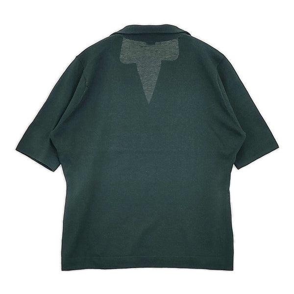45R アイスコットンポロSHIRT グリーン サイズ2 45rpm 45R/45rpm アイスコットンポロSHIRT 定価24200円 サイズ2 ポロシャツ