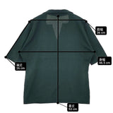 45R/45rpm アイスコットンポロSHIRT 定価24200円 サイズ2 ポロシャツ ダークグリーン レディース フォーティーファイブアールピーエム【中古】6-0410S△