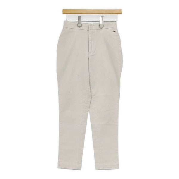 45R/45rpm 起毛ストレッチスリムパンツ 定価24200円 パンツ ライトグレー レディース フォーティーファイブアールピーエム【中古】5-1020T∞