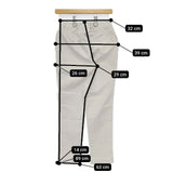 45R/45rpm 起毛ストレッチスリムパンツ 定価24200円 パンツ ライトグレー レディース フォーティーファイブアールピーエム【中古】5-1020T∞