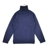 45R/45rpm アルルニットの908タートルネックTシャツ 定価25300円 セーター ニット ネイビー レディース フォーティーファイブアールピーエム【中古】5-1020T∞