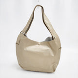 REN 未使用 ワンショルダー メタリック ピッグスキン 豚革 ショルダーバッグ ゴールド レディース レン【中古】6-0101G∞