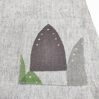 atelier か猫 アトリエか猫 金子千晶 作家物 トートバッグ グレー レディース【中古】5-1001T◎