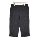 style+confort tricot ウール クロップドパンツ チャコールグレー レディース スティールエコンフォール【中古】5-1020T∞