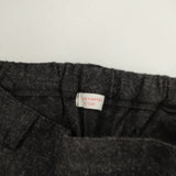 style+confort tricot ウール クロップドパンツ チャコールグレー レディース スティールエコンフォール【中古】5-1020T∞