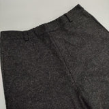 style+confort tricot ウール クロップドパンツ チャコールグレー レディース スティールエコンフォール【中古】5-1020T∞