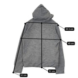 Hands of creation ウールシルク ニットパーカー 1650823 パーカー グレー レディース ハンズオブクリエイション【中古】5-1020T∞