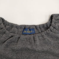 Le Minor ウール混 七分袖 サイズ1 ニット グレー レディース ルミノア【中古】5-1014T♪
