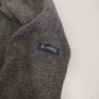 Le Minor ウール混 七分袖 サイズ1 ニット グレー レディース ルミノア【中古】5-1014T♪