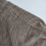 evam eva E143K047 ウール Vネック セーター ニット ベージュ レディース エヴァムエヴァ【中古】5-1020T∞