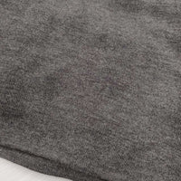 John Molloy アルパカ100％ 半袖 07F/W ロング カーディガン グレー レディース ジョンモロイ【中古】5-1014T♪