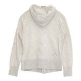 style+confort tricot スウェット ジップアップ パーカー ライトグレー レディース スティールエコンフォール【中古】6-0101M∞