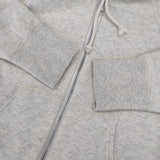 style+confort tricot スウェット ジップアップ パーカー ライトグレー レディース スティールエコンフォール【中古】6-0101M∞