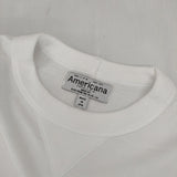AMERICANA ロゴ トレーナー スウェット ホワイト レディース アメリカーナ【中古】6-0101M∞