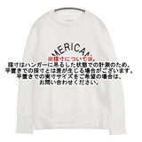 AMERICANA ロゴ トレーナー スウェット ホワイト レディース アメリカーナ【中古】6-0101M∞