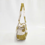 mina perhonen ss9017 meow bag cactus ミャオバッグ小 ショルダーバッグ ベージュ イエロー レディース ミナペルホネン【中古】6-0101G∞