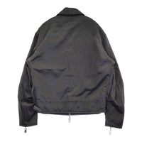 Yohji Yamamoto POUR HOMME ヴィンテージナイロンツイルシングルブルゾン 24AW ブラック メンズ ヨウジヤマモトプールオム【中古】5-0908T♪