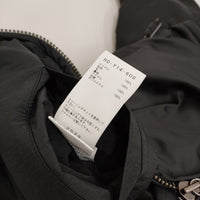 Yohji Yamamoto POUR HOMME ヴィンテージナイロンツイルシングルブルゾン 24AW ブラック メンズ ヨウジヤマモトプールオム【中古】5-0908T♪