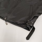 Yohji Yamamoto POUR HOMME ヴィンテージナイロンツイルシングルブルゾン 24AW ブラック メンズ ヨウジヤマモトプールオム【中古】5-0908T♪