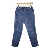 45R/45rpm ざっくりストレッチデニムスリムパンツ インディゴ 定価22000円 ブルー レディース フォーティーファイブアールピーエム【中古】5-1103G♪